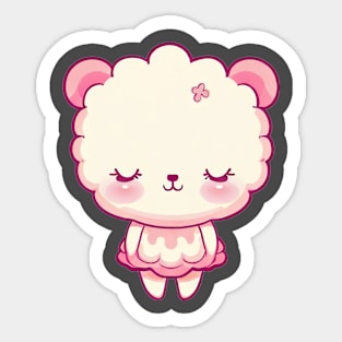 Princess Pinky Funny "Sheepish" Sticker